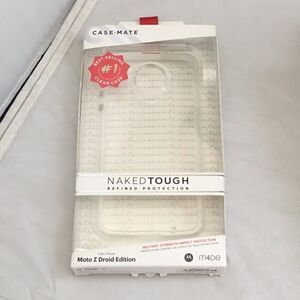 Case-Mate Naked Tough Moto Z Droid Case (L)